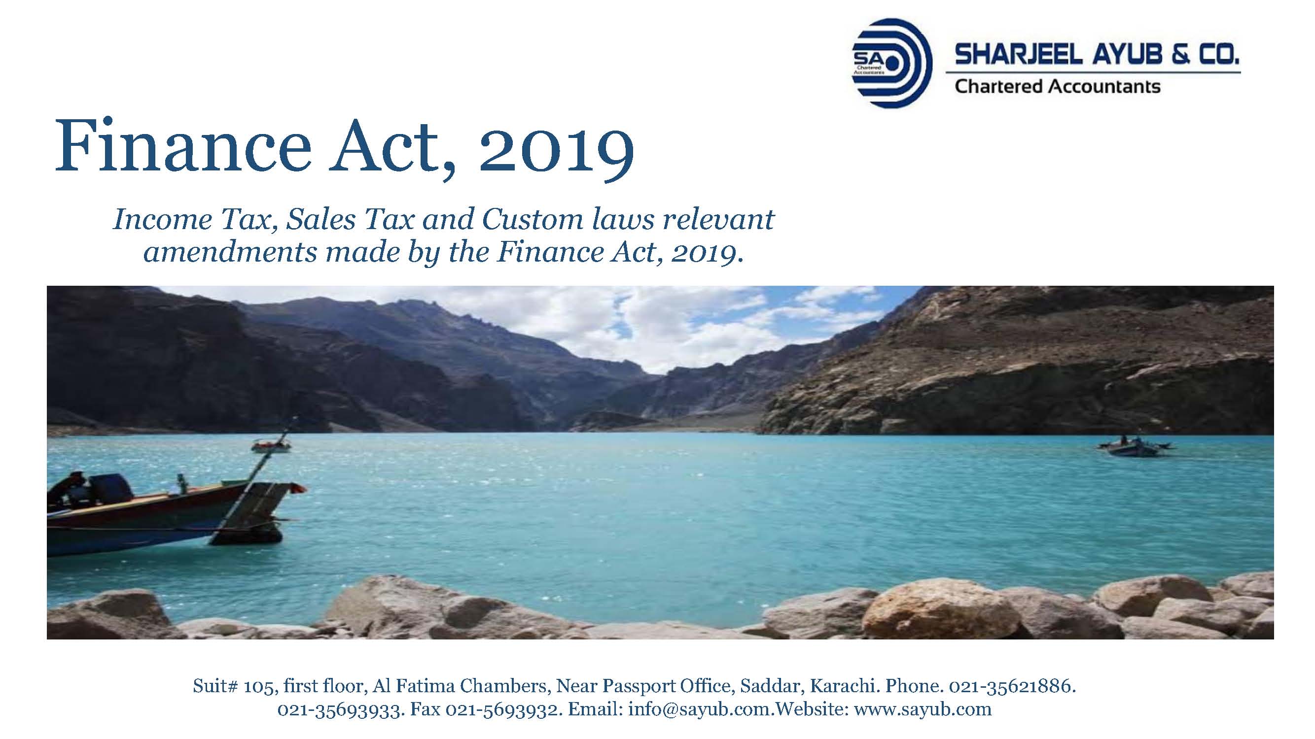 Finance Act 2019